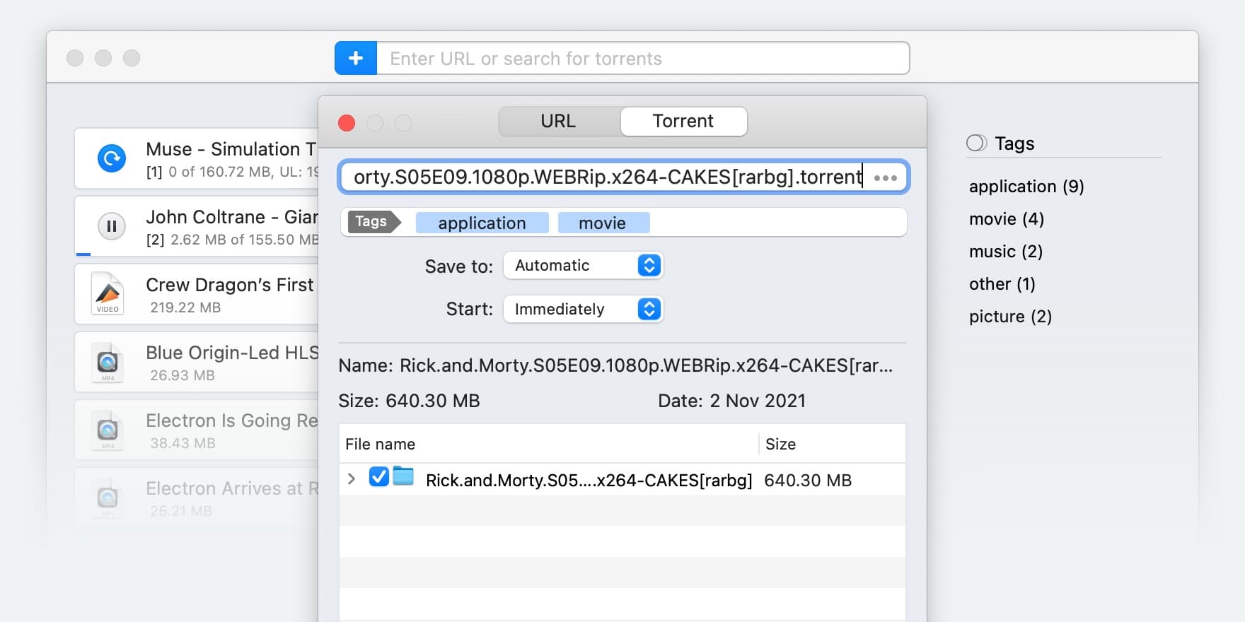 mac torrent download url