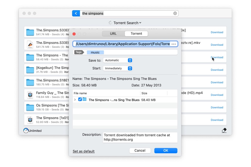 free folx for mac download manager